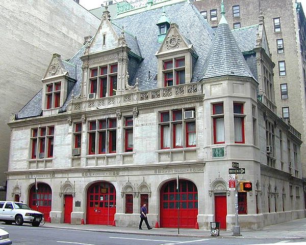 Jonathan Grave's hometown of Fisherman's Cove is a fictional place, but this is what his firehouse home and office look like in my mind. The real location is a firehouse in lower Manhattan.
