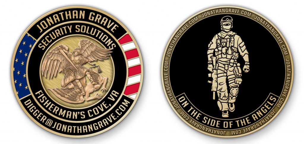 Jonathan Grave Challenge Coin