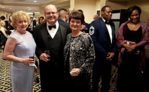 Michaela Hamilton, my editor at Kensington Publishing, and my lovely bride, Joy, at the Operation K9 Rescue Gala in Boston.