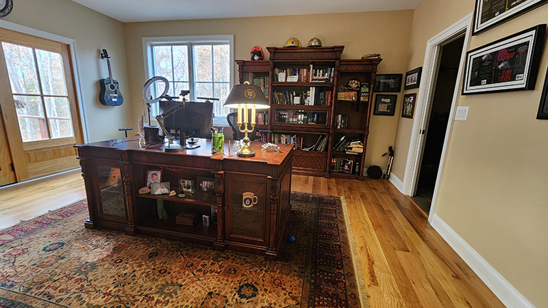 I love the size and brightness of my office space