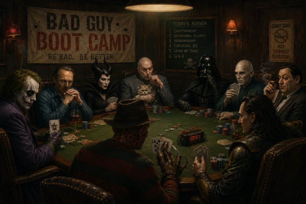 Bad Guy Boot Camp